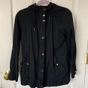 Forever 21 black utility jacket